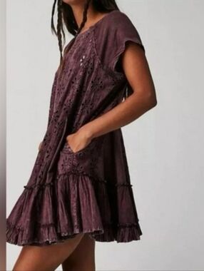 Free People Sadler Mini Dress